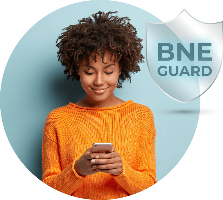 PROTECT YOUR BROWSING FROM CRIMINALS AND SURVEILLANCE WITH BNE GUARD.