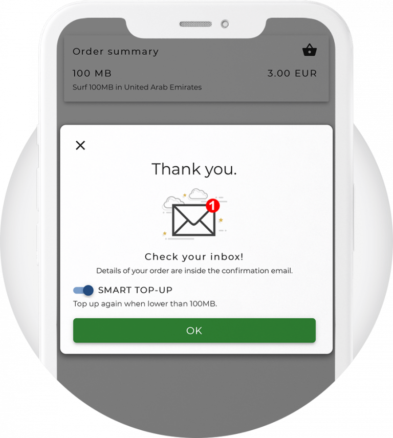 Smart top-up and emergency top-up